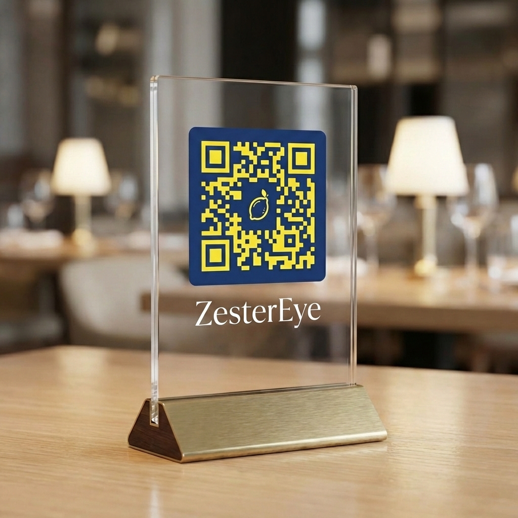 Chevalet QR Code ZesterEye